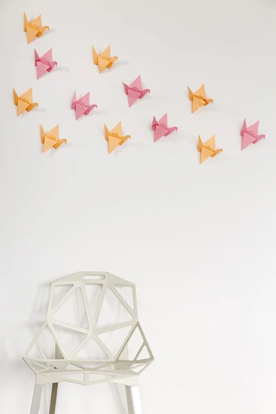 Idea de decoración de pared de bricolaje 3D —  Fotos de Stock