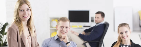 Gute Zukunft für junge Mannschaft — Stockfoto