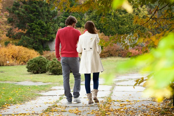 Pareja casada caminando — Foto de Stock