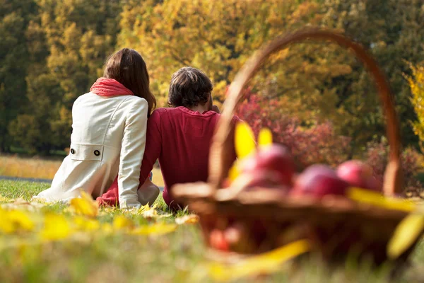 Relax autunnale fuori città — Foto Stock