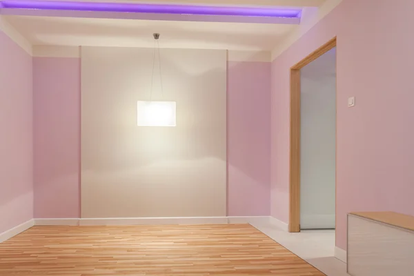 Освещённый неоновый потолок — стоковое фото