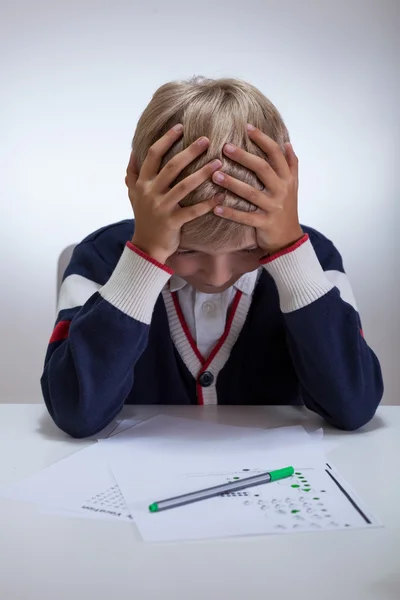 Moeilijk huiswerk — Stockfoto