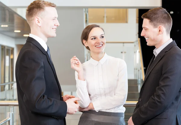 Smiling business people — Stock Photo, Image