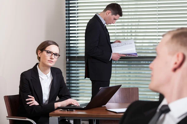 Dag in business-centrum — Stockfoto