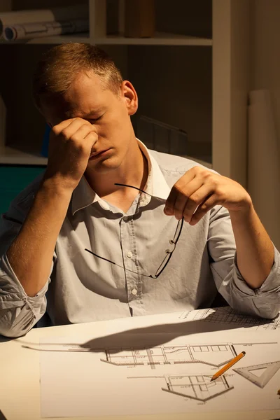 Archiviare il lavoro straordinario . — Foto Stock