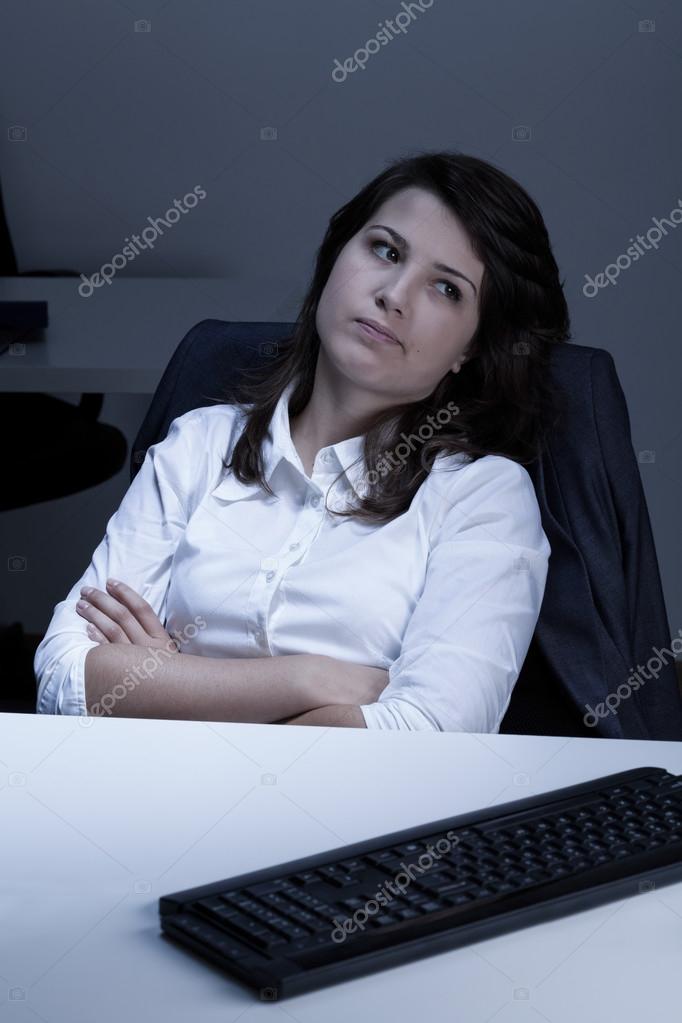 Boring Job In The Office Stock Photo C Photographee Eu 54008373