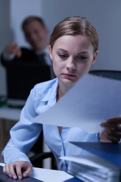 Trabalhadores assalariados — Fotografia de Stock