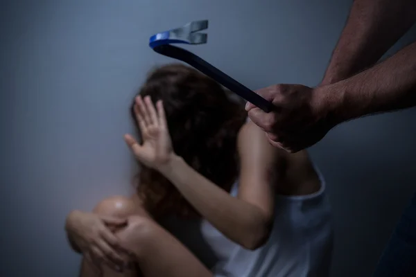 Domestic violence — Stock Photo, Image