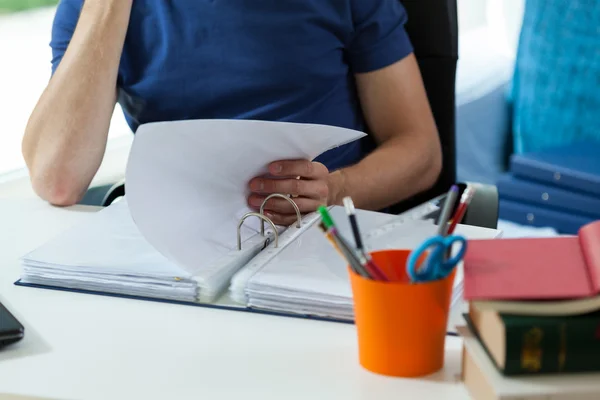 Estudiar en casa — Foto de Stock