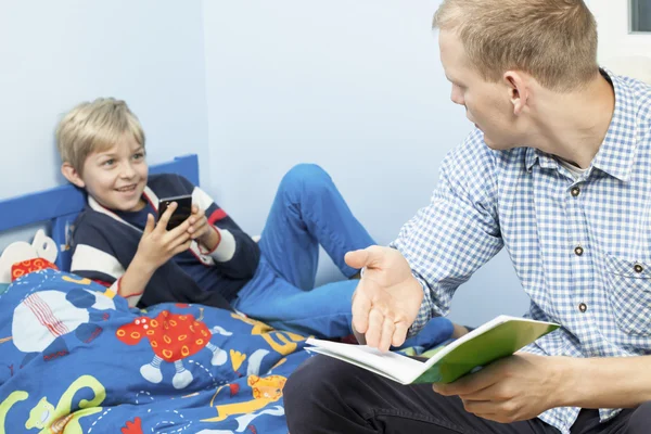 Padre e figlio — Foto Stock