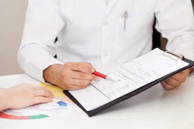 Jinekolojik ofisinde ziyaret