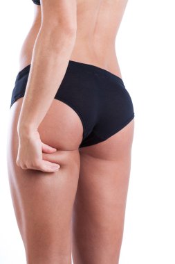 Selülit olmadan kadın ayakları