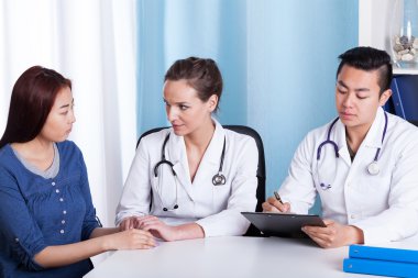 Doktor rahatlatıcı Moğol kadın