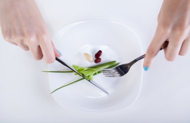 Küçük diyet yemek