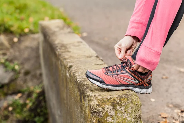 Preparación para correr — Foto de Stock