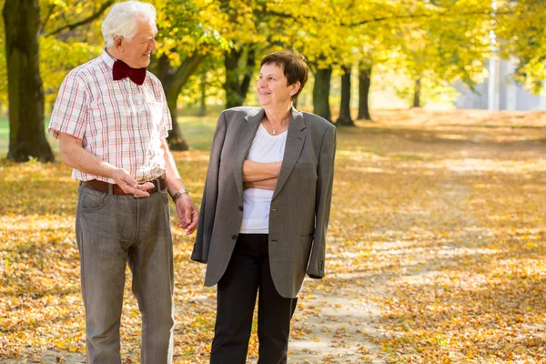 Herfstwandeling — Stockfoto