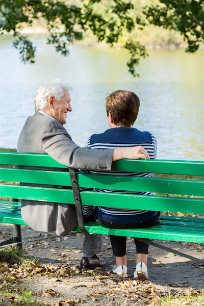 Ontspan in park — Stockfoto