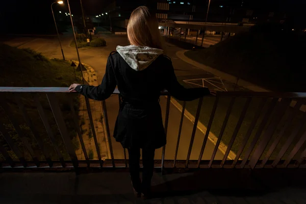 Depressed girl — Stock Photo, Image