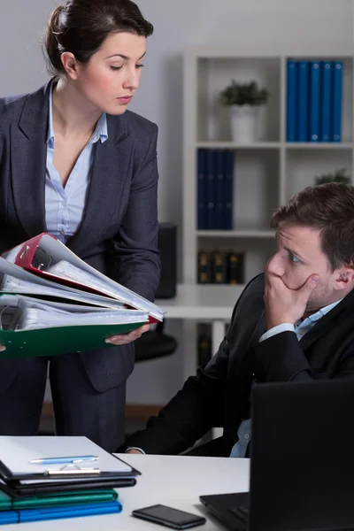 Un sacco di lavoro — Foto Stock