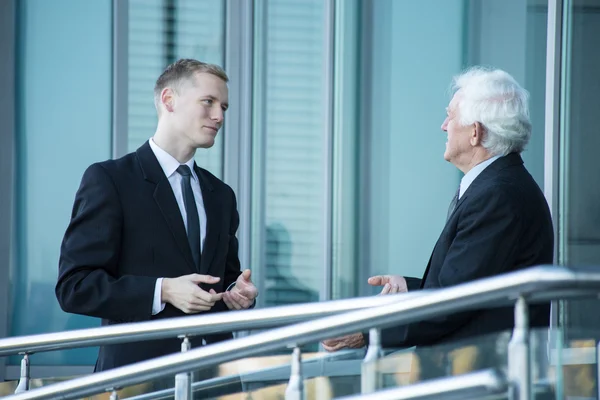 Zakelijke gesprek — Stockfoto