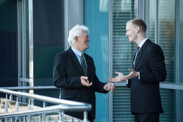 Vriendelijke vergadering — Stockfoto