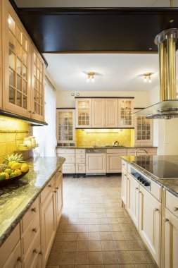 Parlak lüks mutfak iç