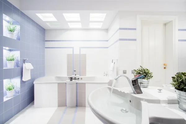 Modern bright toilet interior — Stock Photo, Image