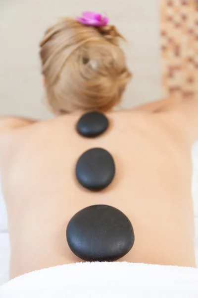 Steine für die Massage — Stockfoto