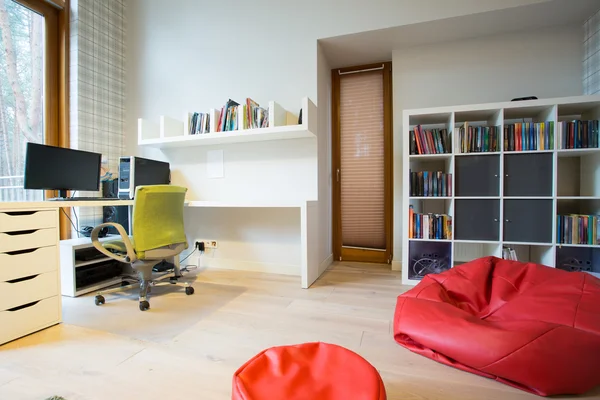 Modern study room — Stock Photo, Image