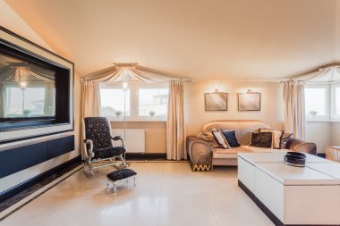 Barok tarzı oturma odası