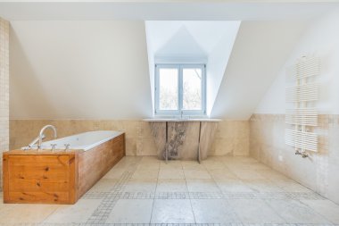 Vintage banyoda tavan