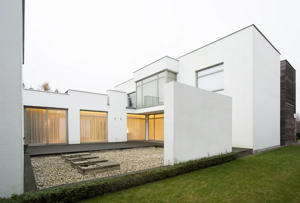 Designed terrace in modern residence — Stock Photo, Image