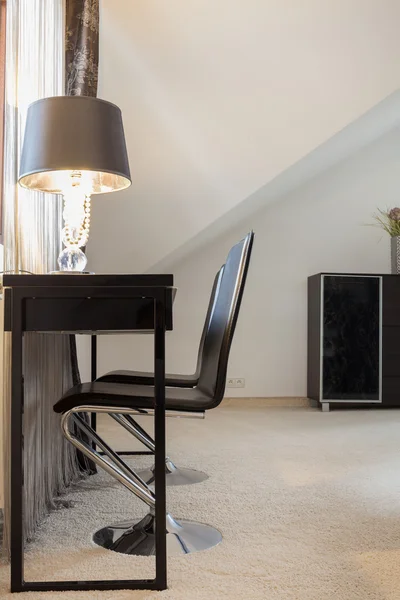 Mobiliário projetado em casa cara — Fotografia de Stock