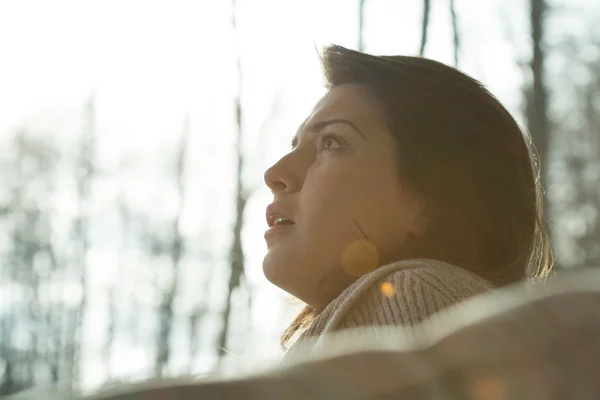 Portrait of young despair woman — Stock Photo, Image