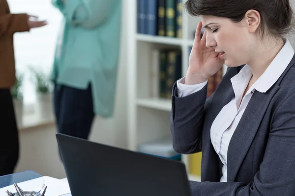 Arbeit im Unternehmen — Stockfoto