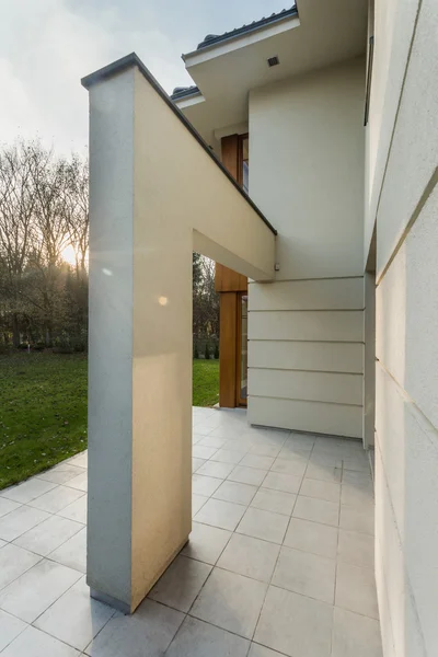 Moderna småhus hem — Stockfoto