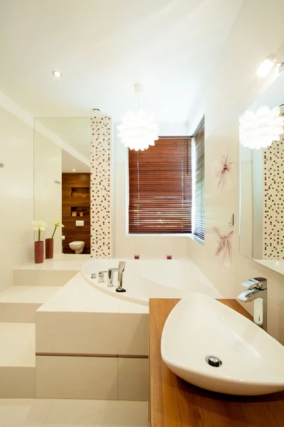 Modern banyo — Stok fotoğraf