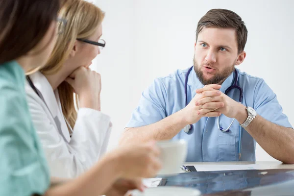 Medical meeting in hospital Royalty Free Stock Photos