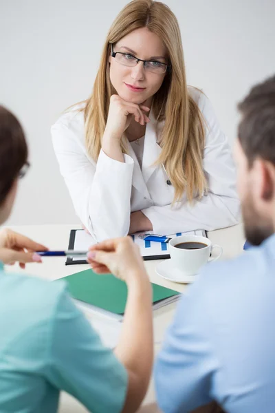 Physicians having break Royalty Free Stock Images