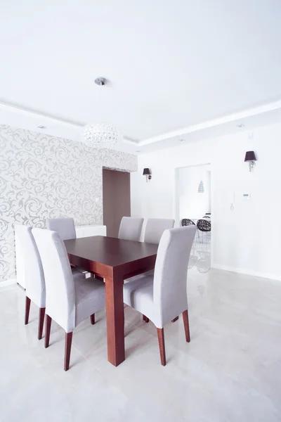 Bright elegant dining room — Stock Photo, Image