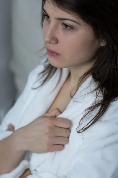 Low spirited woman — Stock Photo, Image