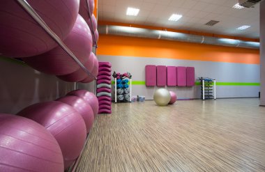 modern bir fitness merkezi