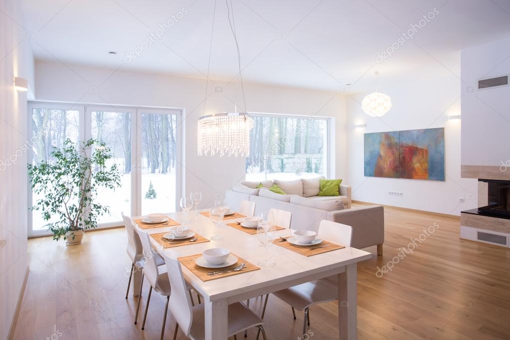 Modern och mysig inredning — stockfotografi © photographee.eu ...