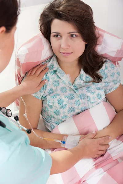 Sympathetic nurse — Stock Photo, Image