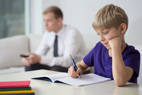 Huiswerk — Stockfoto