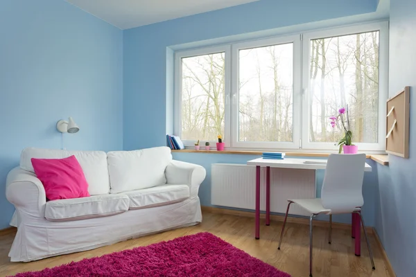 Mädchenzimmer für Teenager — Stockfoto