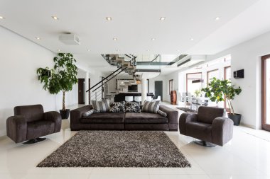 Modern açık Oda