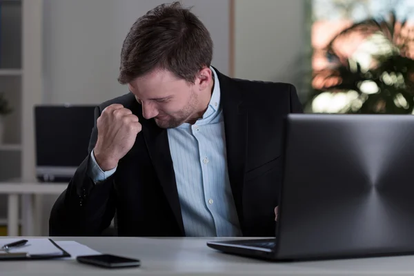 Succès au bureau — Photo