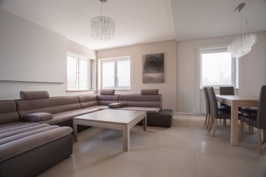 Lüks rahat köşe kanepe