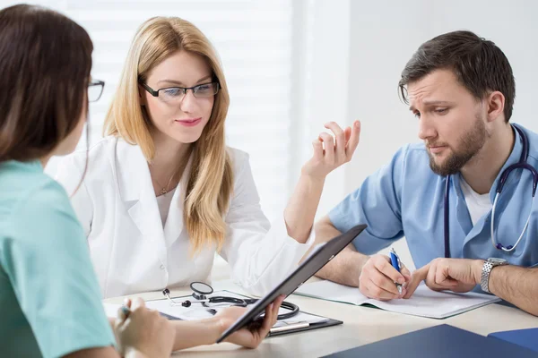Planning the treatment — Stock Photo, Image